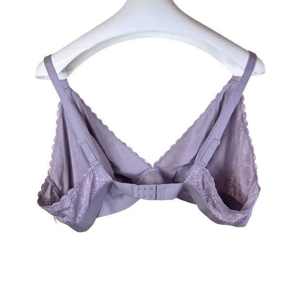 NWT Old Navy Womens Lace Coquette Bra Bralette Size 4X Lavender Medium Support - Picture 3 of 5